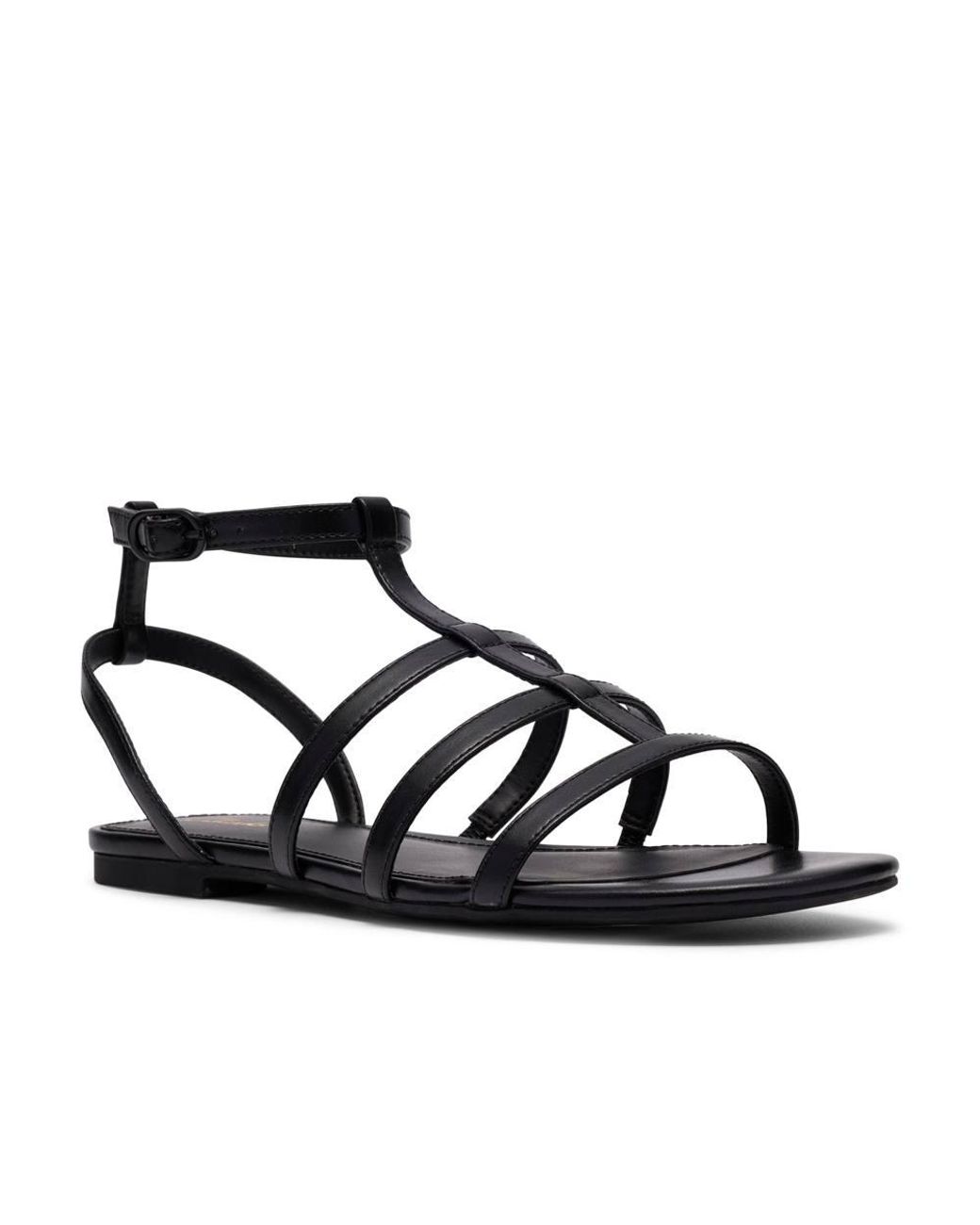 Clarks Black Kediri Glad Flat Sandals