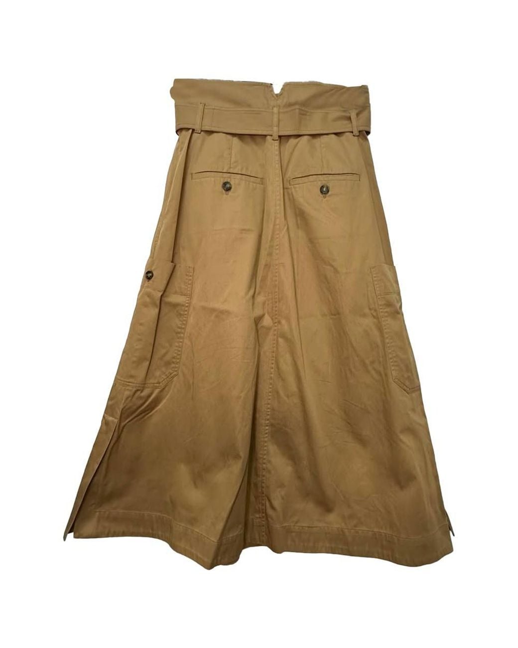 Max Mara Green Preloved Weekend Brusson Midi Skirt