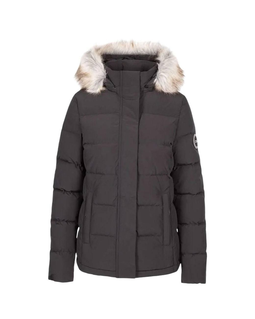 Trespass Black Dlx Down Jacket
