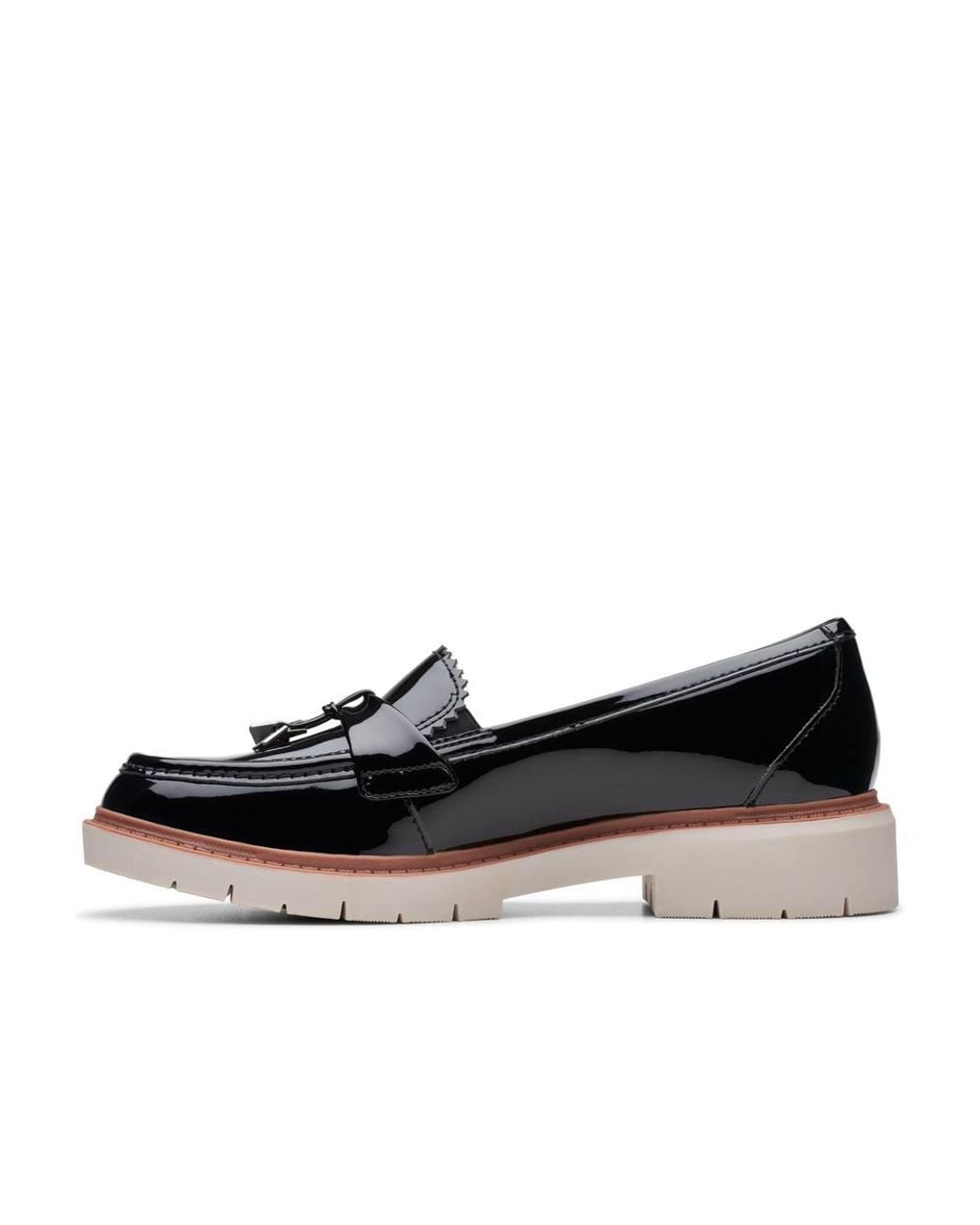 Clarks Black Westlynn Bella Patent Loafers