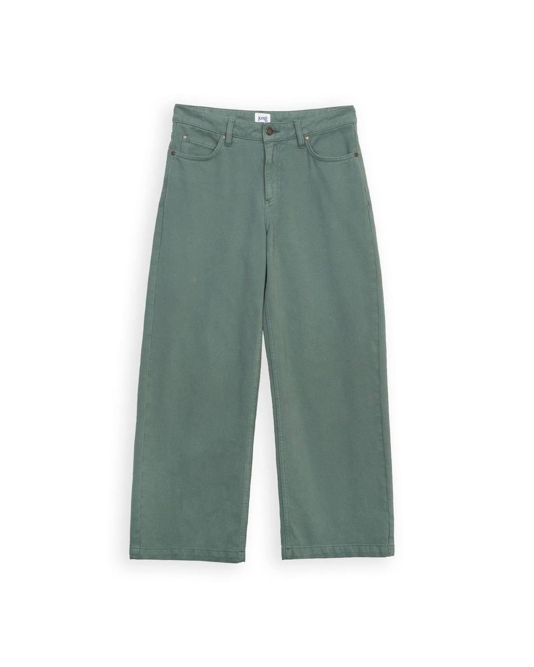 Kite Blue Wareham Wide Leg Twill Jeans