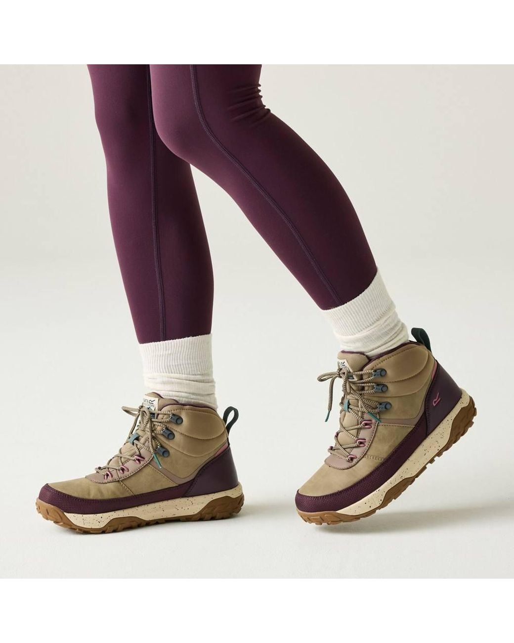 Regatta Purple Shayford Breathable Waterproof Walking Boots