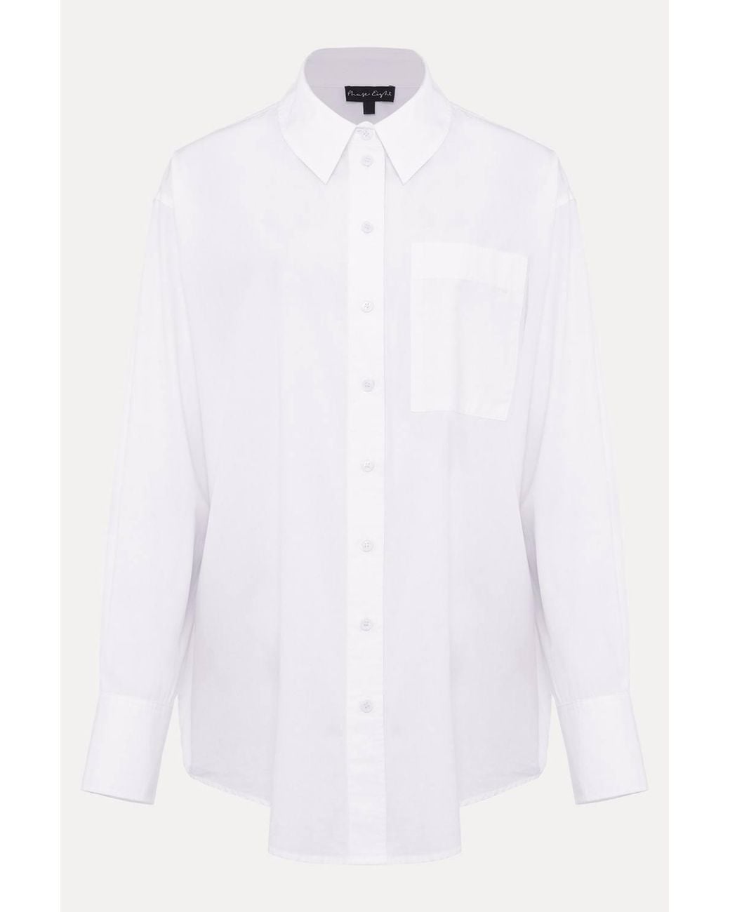 Phase Eight White The Boyfriend Shirt