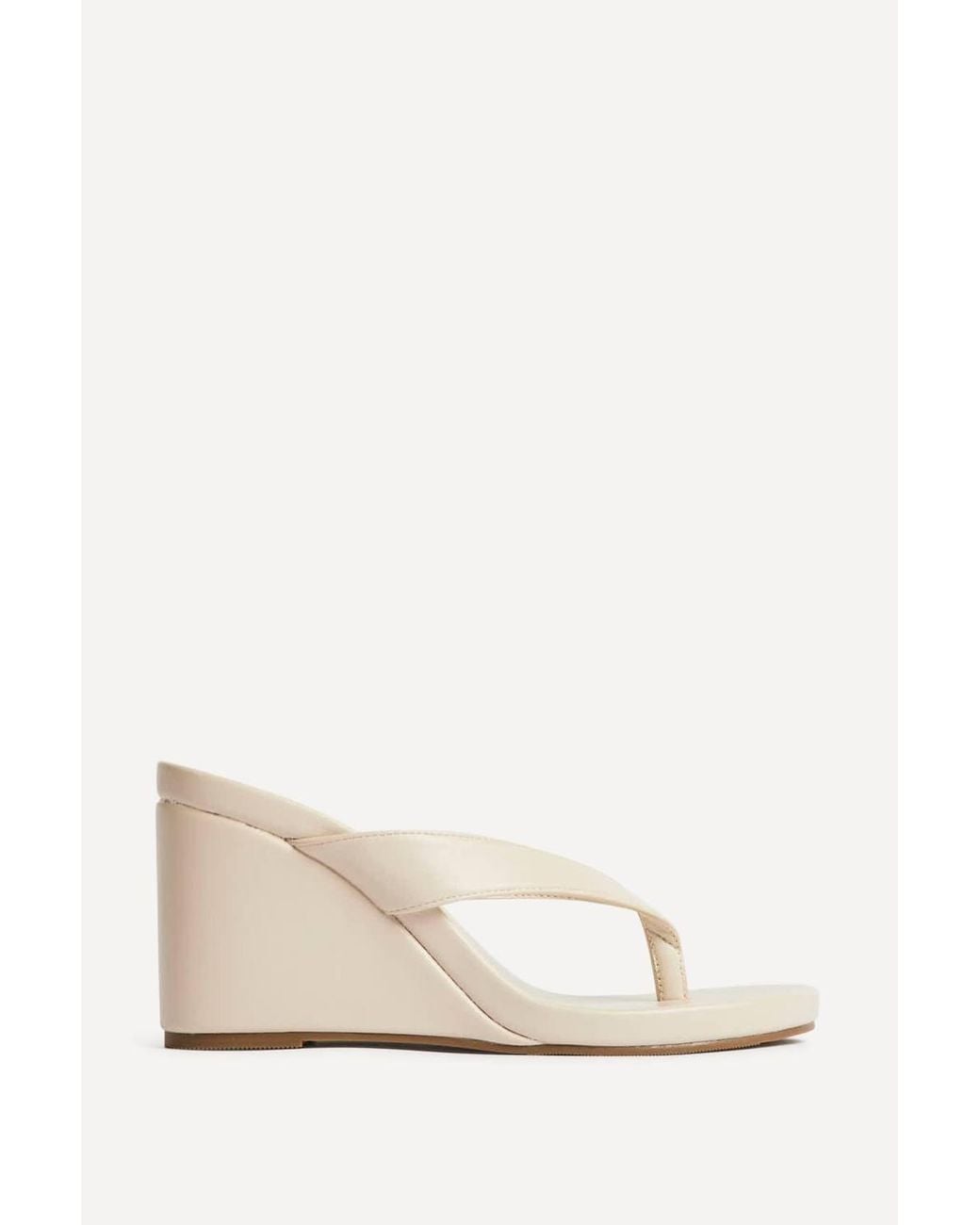 Linzi Natural Joia Wedge Mules