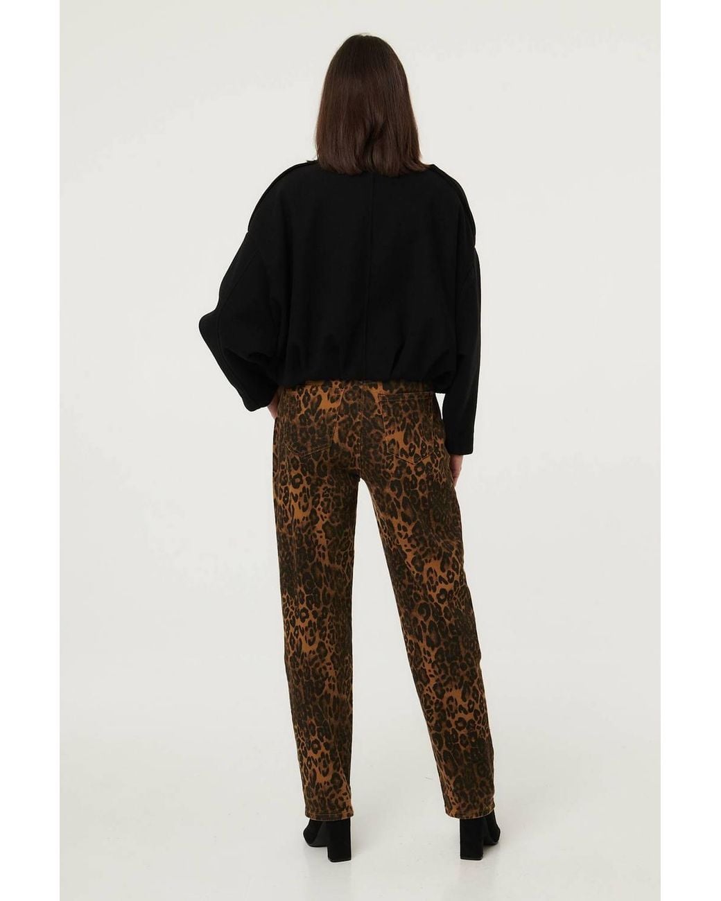 Izabel London Black Faux Suede Ruched Relaxed Bomber Jacket