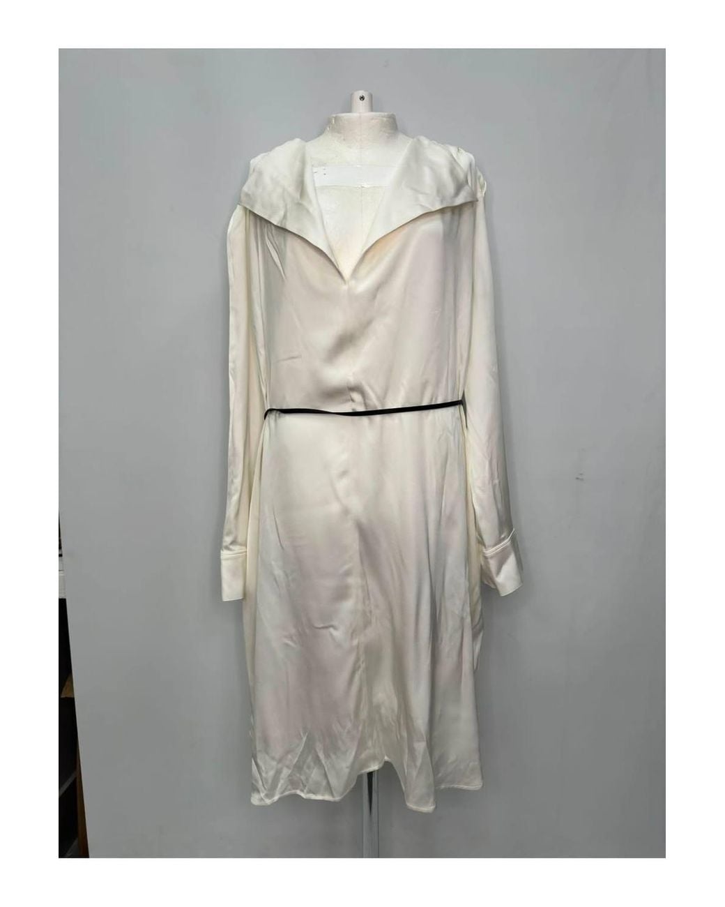 Bottega Veneta Gray Preloved Belt Dress