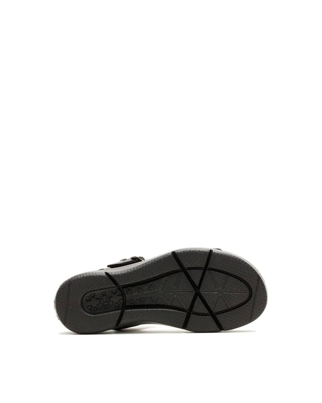 Hush Puppies Black Uplift Quarter Strap