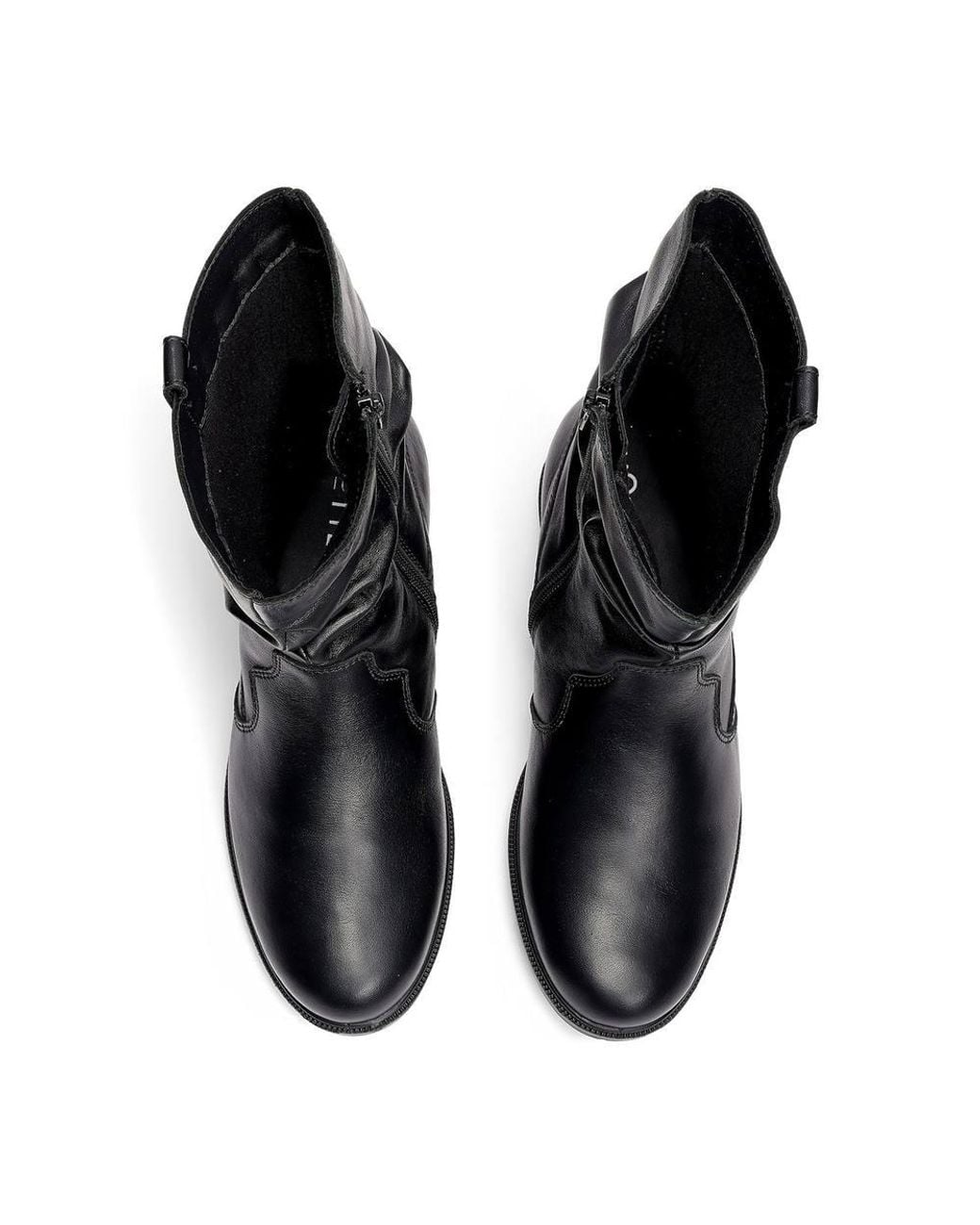 Hotter Black 'Irving' Boots