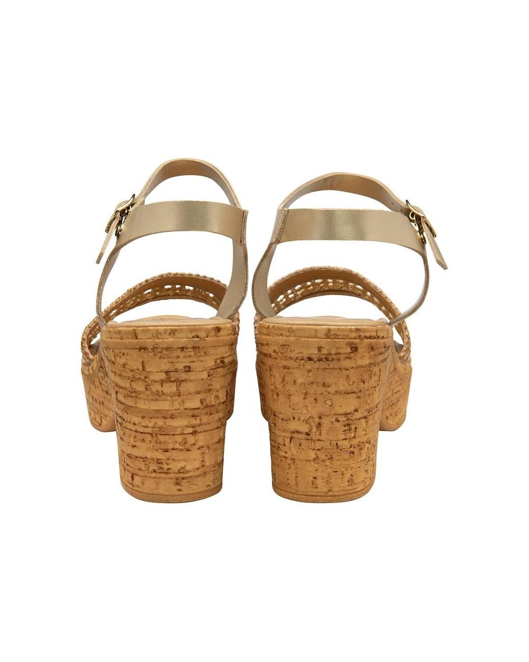 Lotus Natural 'Chelsia' Open-Toe Sandals