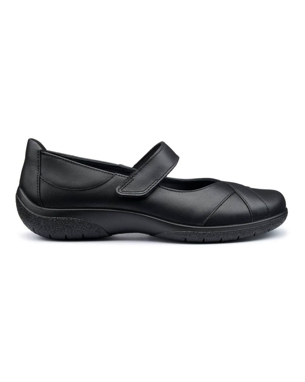 Hotter Black Extra Wide 'Hope' Mary Janes