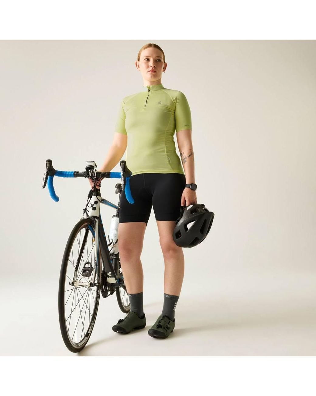 Dare 2b Green Pedal Through It Cycling Jersey