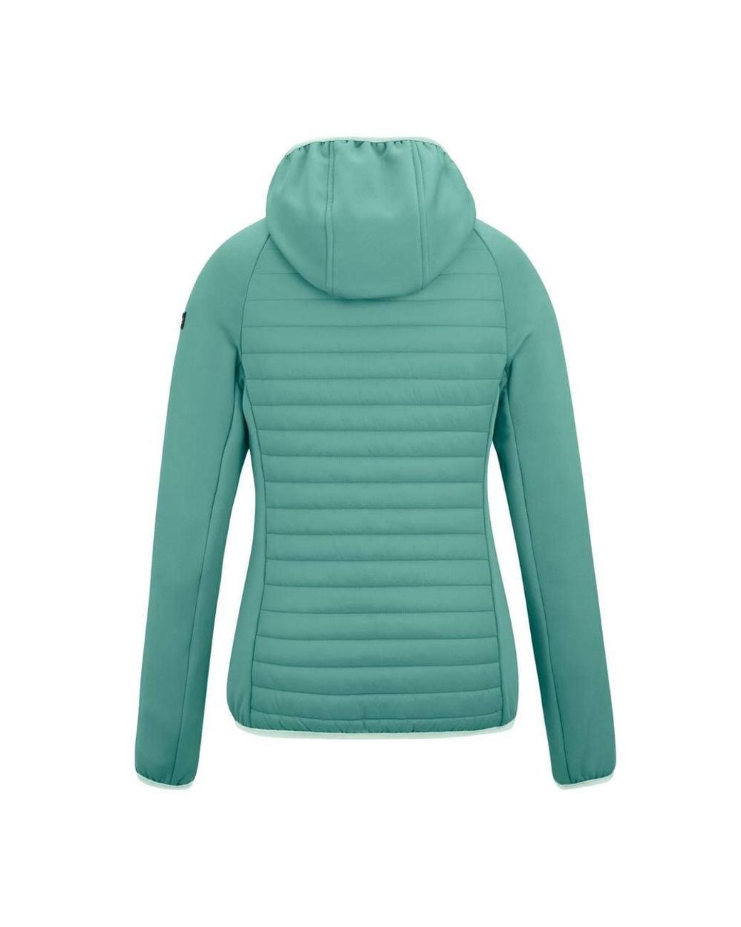 Regatta Green Andreson Stretch Water-Repellent Hybrid Quilted Jacket