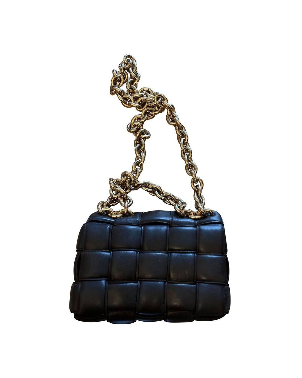 Bottega Veneta Blue Preloved Chain Cassette Bag