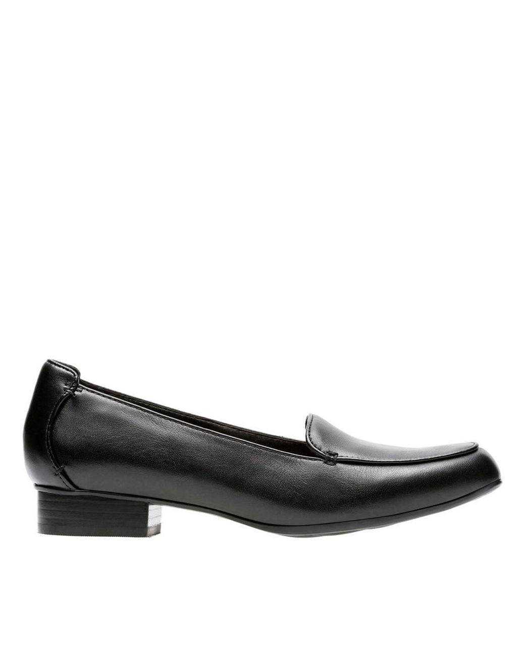 Clarks Black Keesha Luca Loafers, Slip Ons
