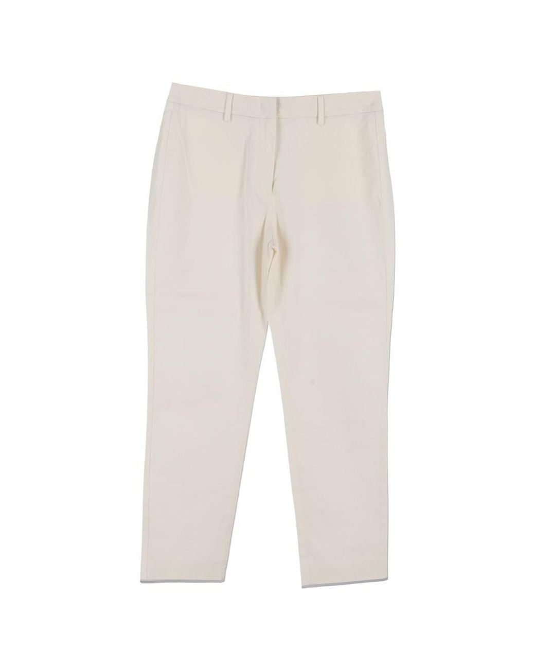 Max Mara Natural Preloved Weekend Straight-Leg Trousers