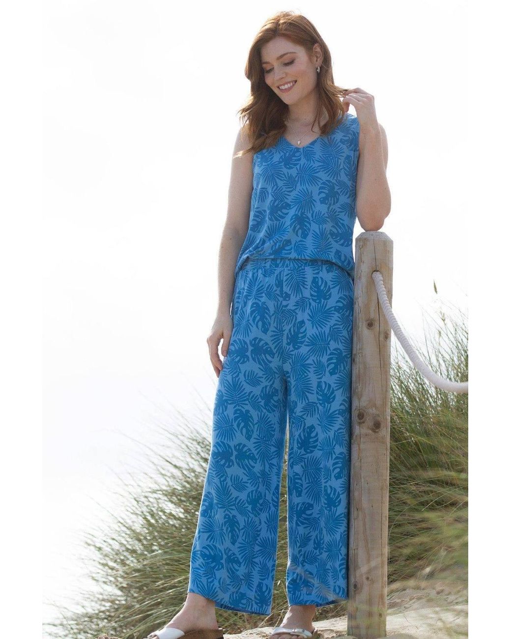 Kite Blue Melbury Jersey Trousers