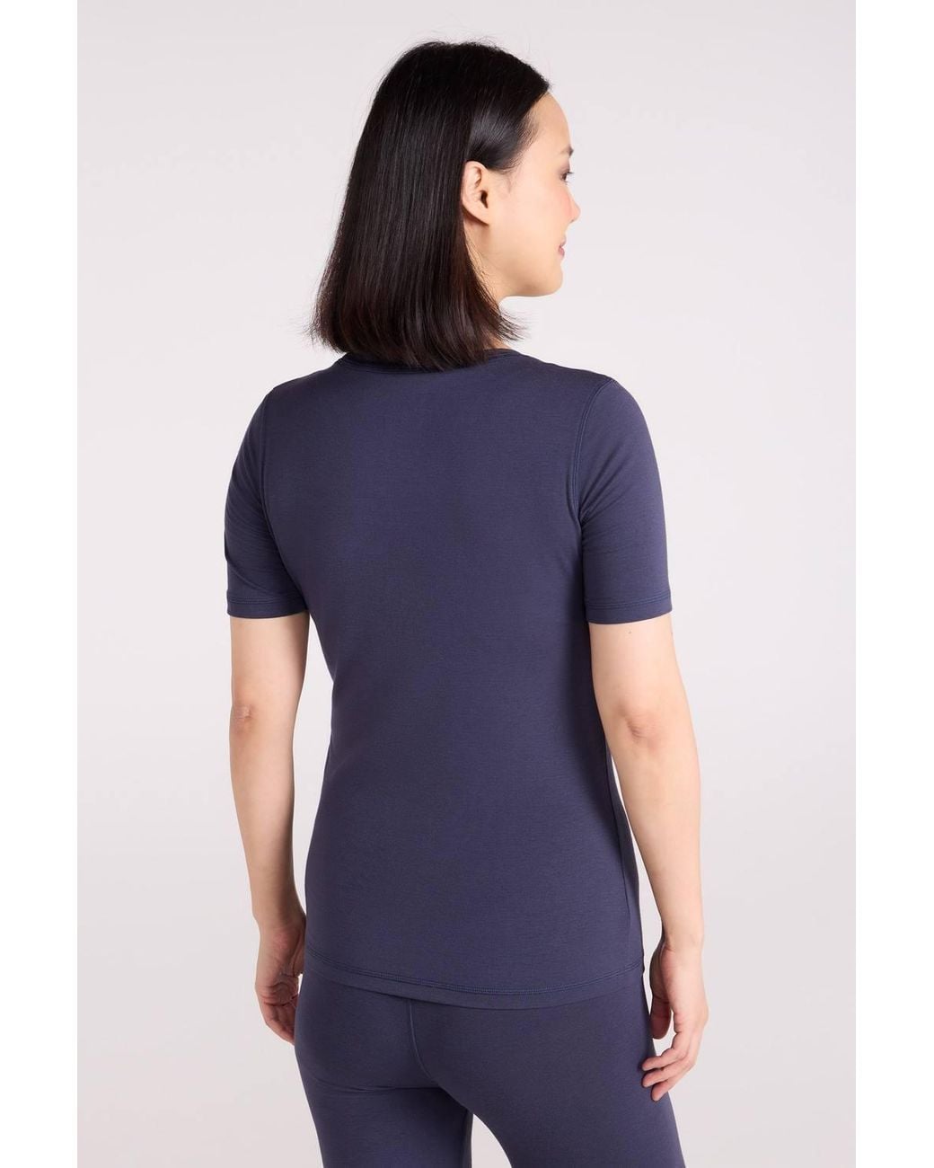 Mountain Warehouse Blue 'Keep The Heat' Lightweight Quick Dry Casual Short Sleeve T-Shirt