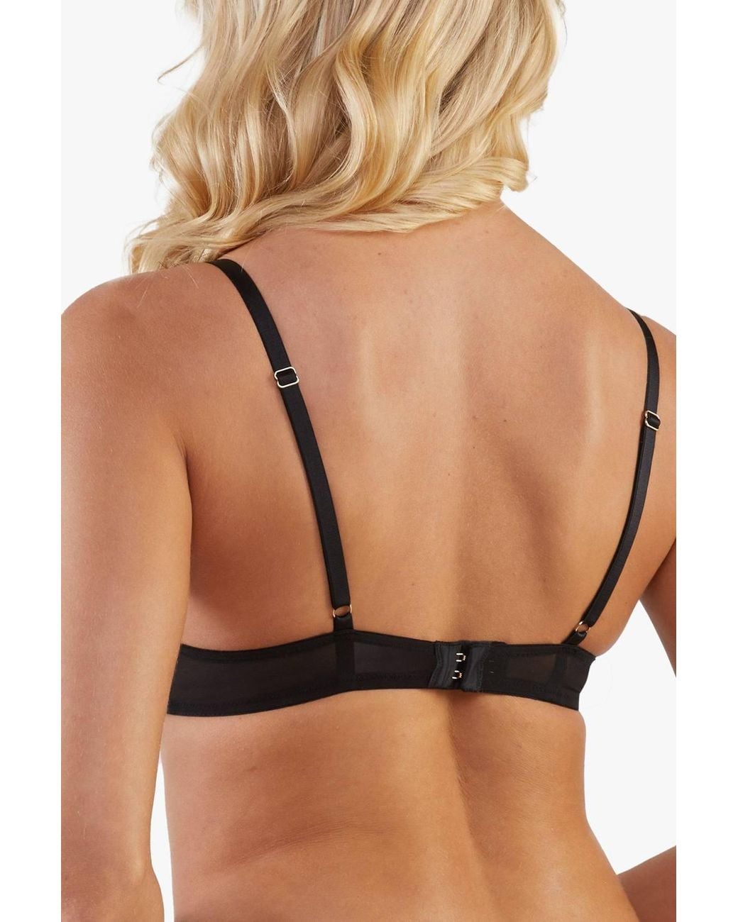 Playful Promises Black Ramona Plunge Bra