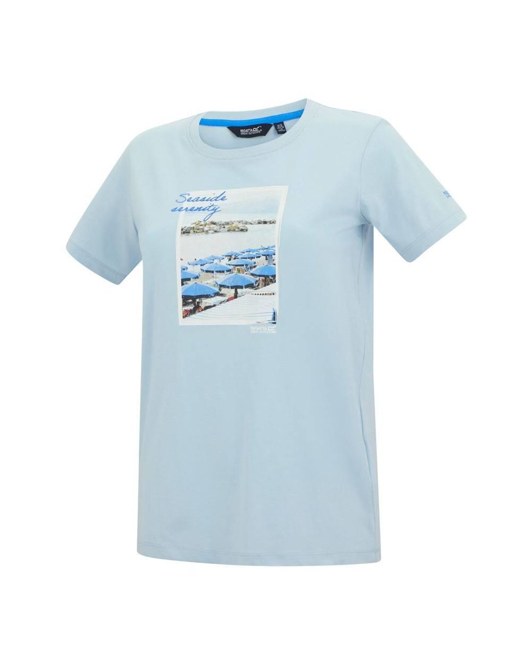 Regatta Blue Filandra Ix Short Sleeved Graphic T-Shirt