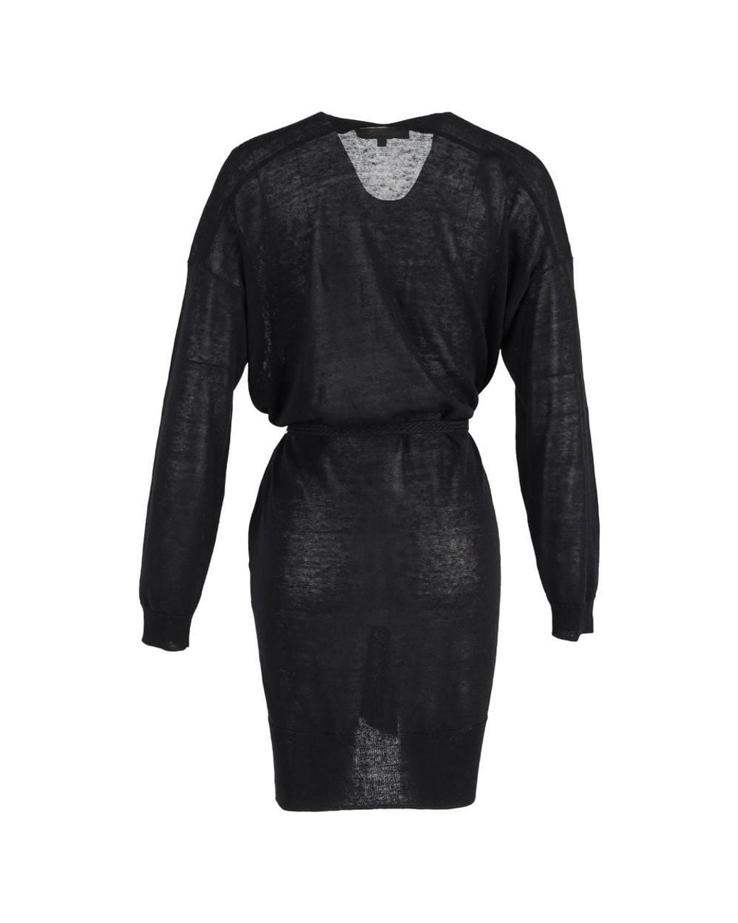 Vanessa Bruno Black Preloved Self-Tie Cardigan
