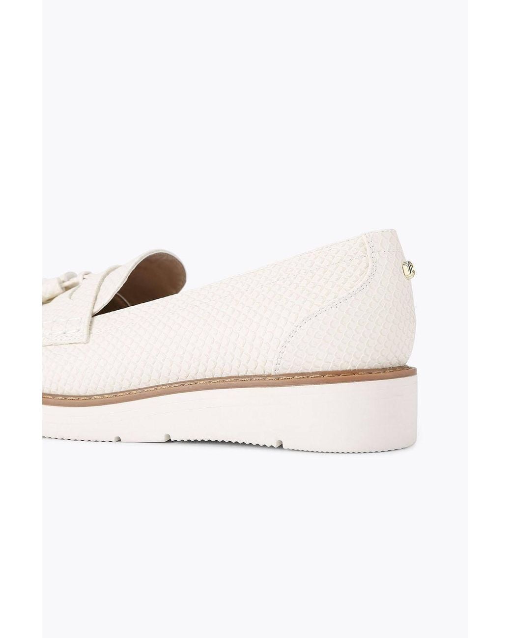 Carvela Kurt Geiger Natural 'Sky Tassel' Flats