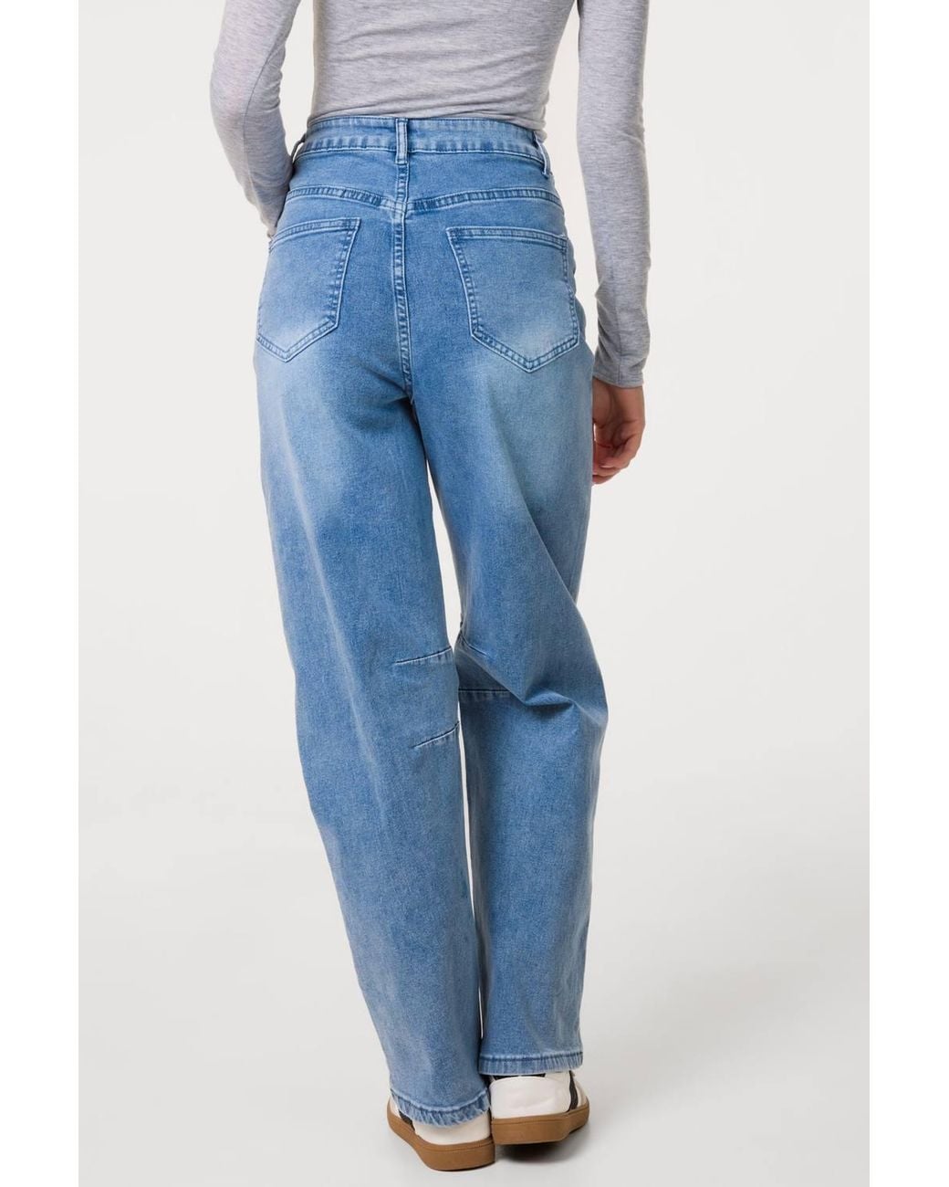 Pink Vanilla Blue Washed Denim Jeans