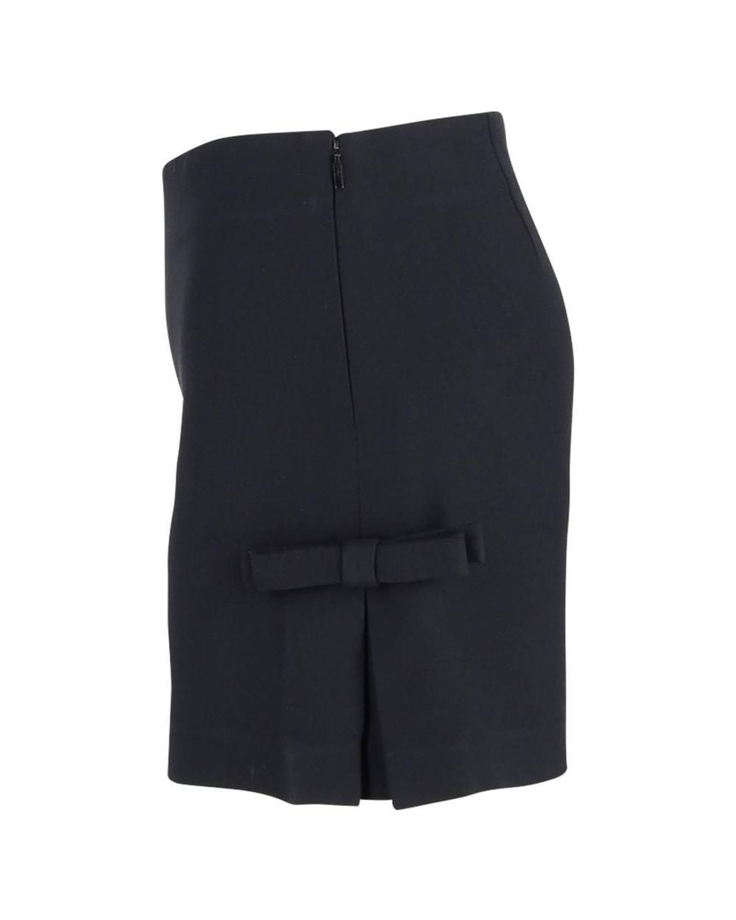 Fendi Blue Preloved Bow Detail Shorts