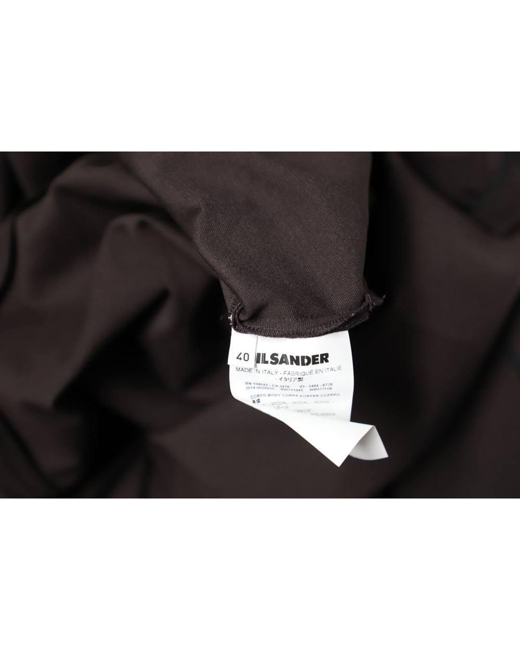 Jil Sander Black Preloved Turtleneck A-Line Dress