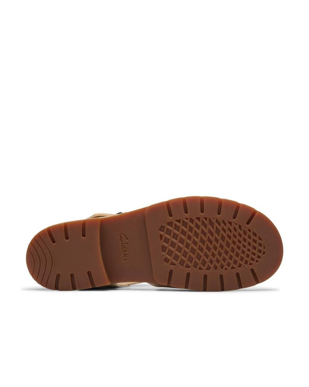 Clarks White Orinoco Cross Cream Leather Flat Sandals