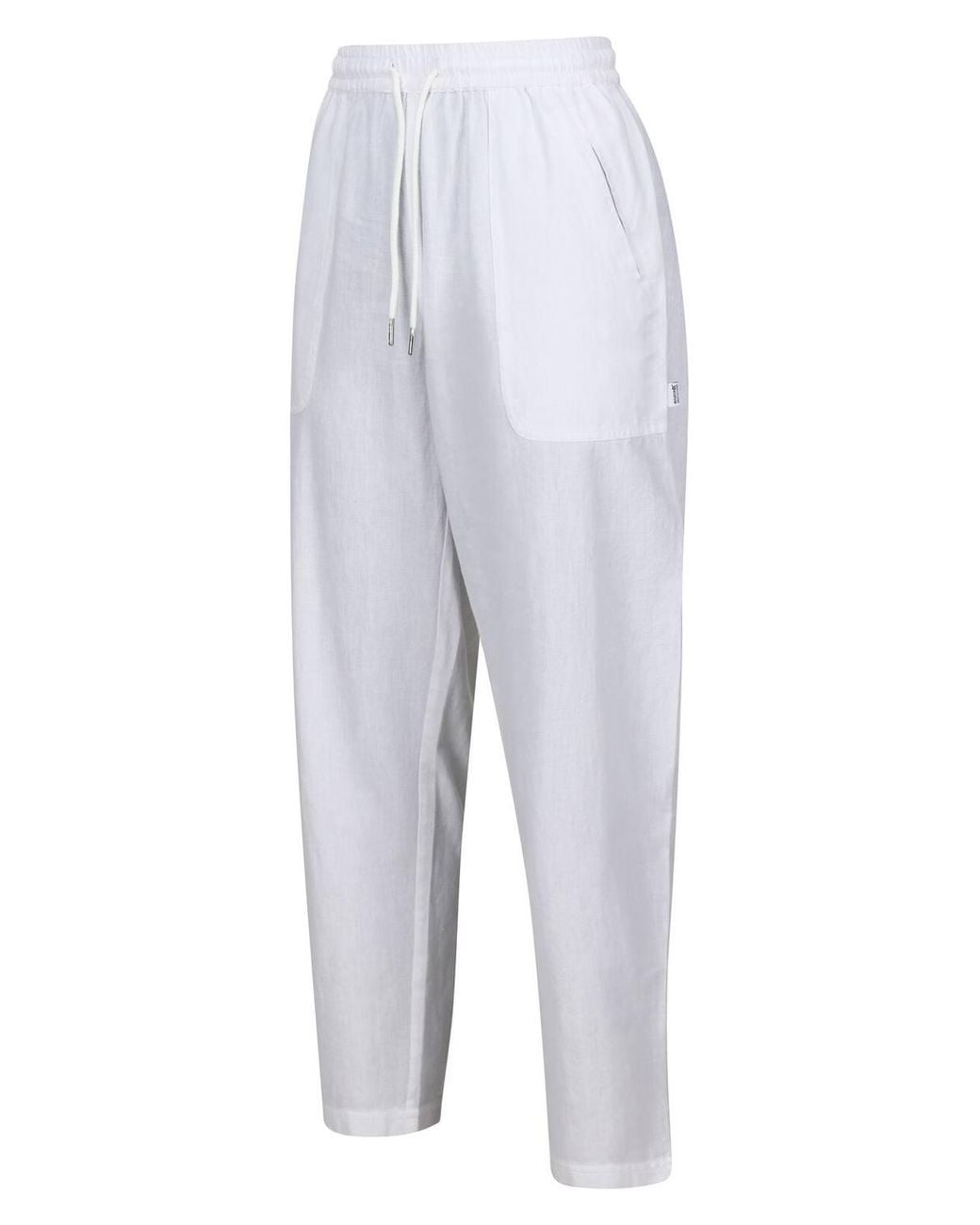 Regatta White Corso Casual Cotton Trousers