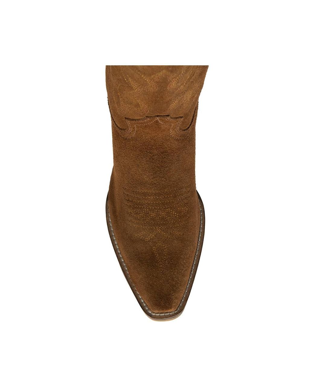 Ravel Brown Rust Suede 'Taylor' Cowboy Boots