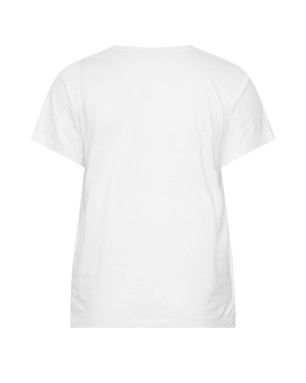Yours White Daisy Applique T-Shirt
