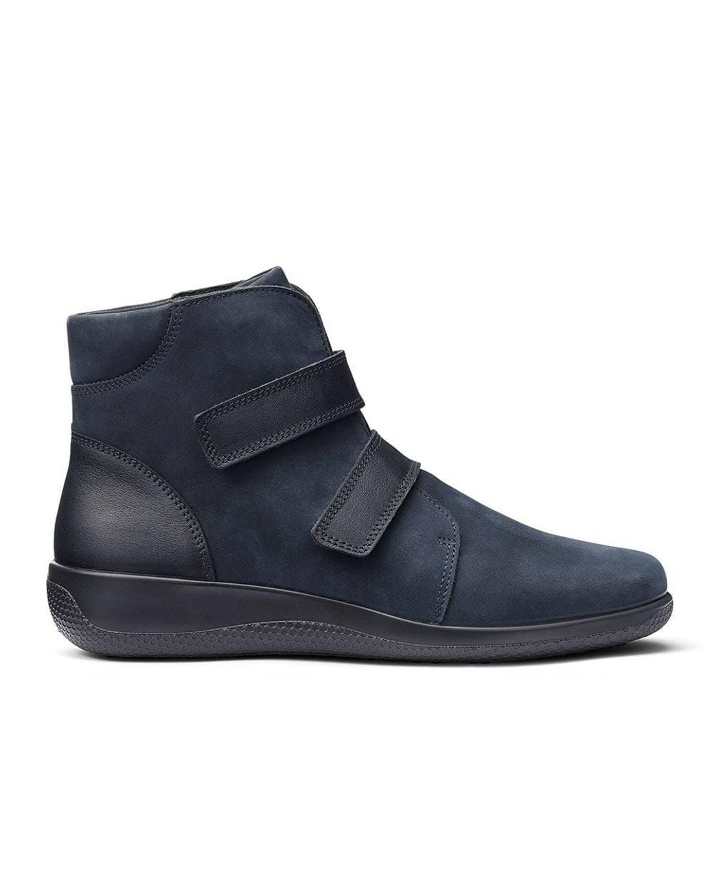 Hotter Blue Wide Fit 'Astra' Ankle Boots