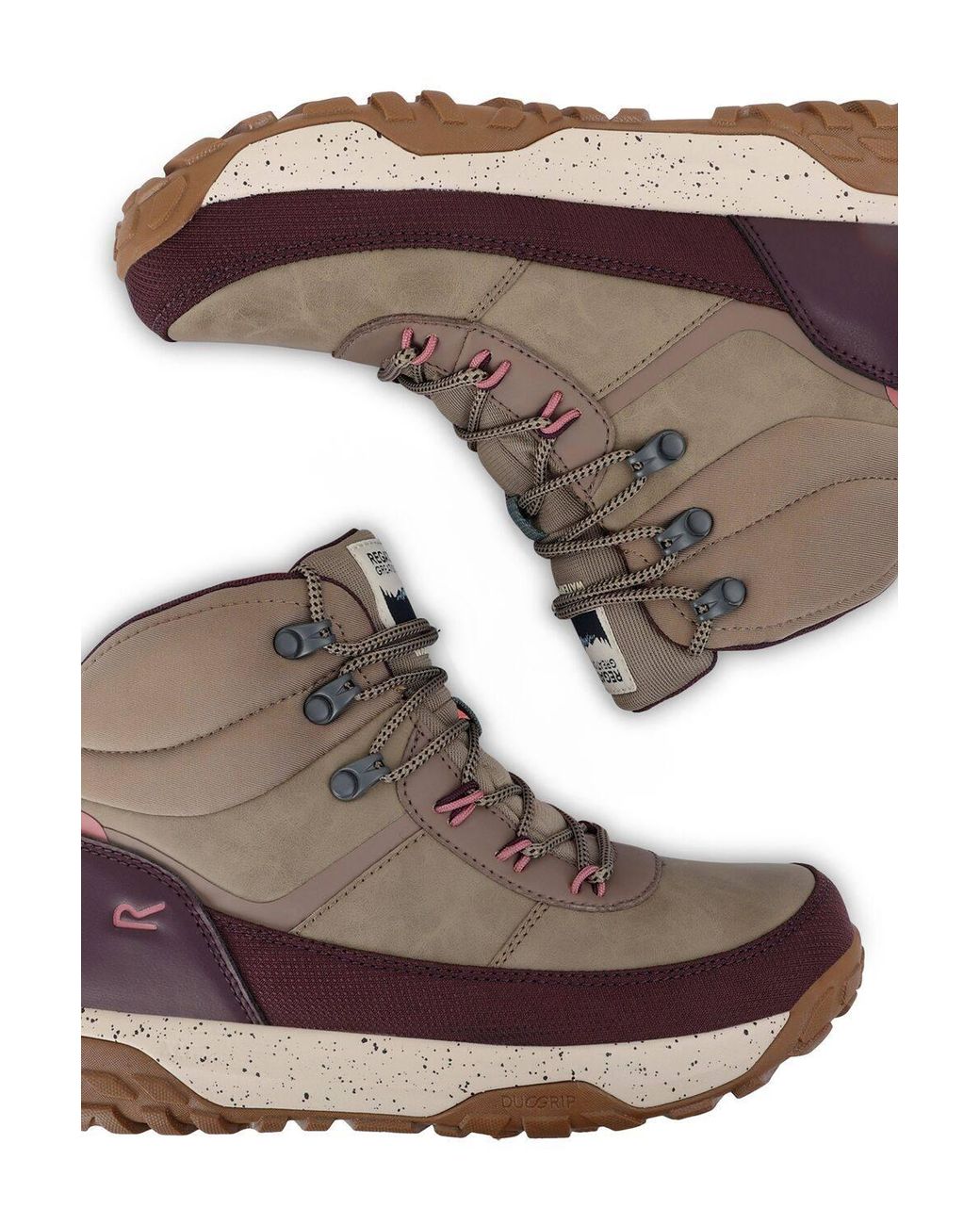 Regatta Purple Shayford Breathable Waterproof Walking Boots