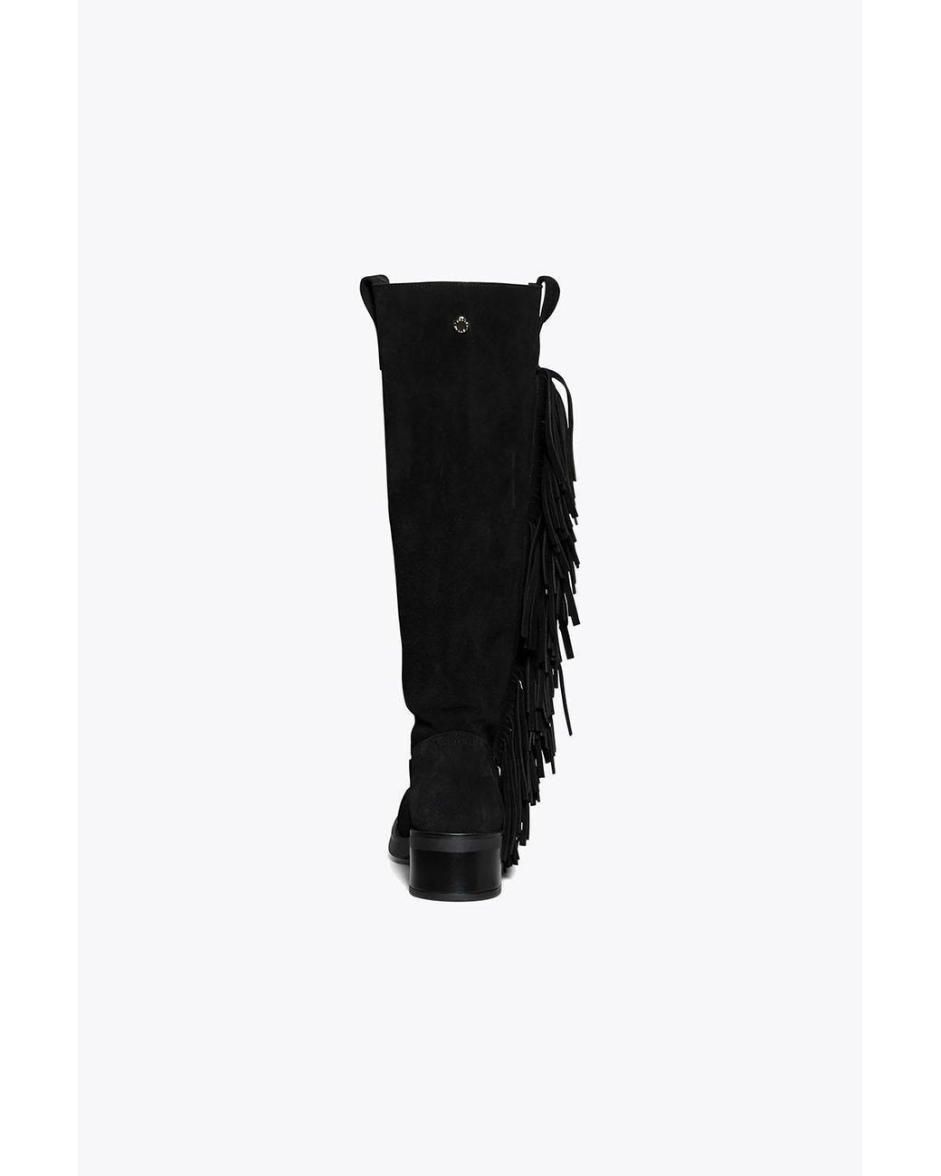 Steve Madden Black 'Banner F 015' Suede Boots