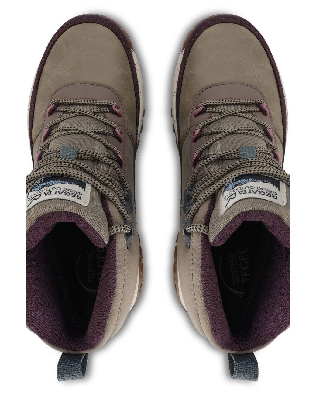 Regatta Purple Shayford Breathable Waterproof Walking Boots