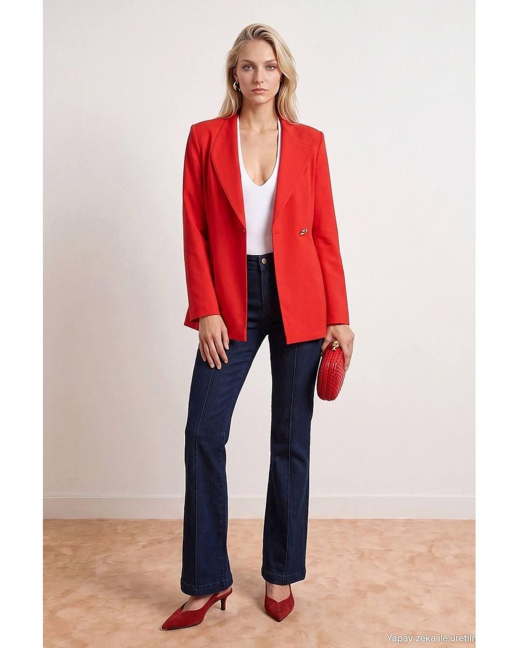 Dilvin Red Jacket