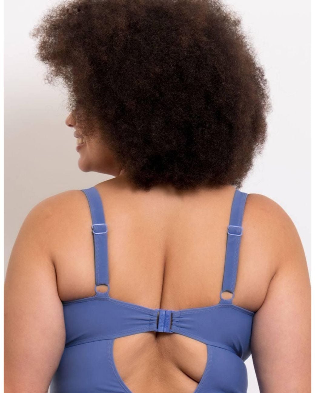 ADELIA Blue Calypso Plunge Control Underwired Swimsuit