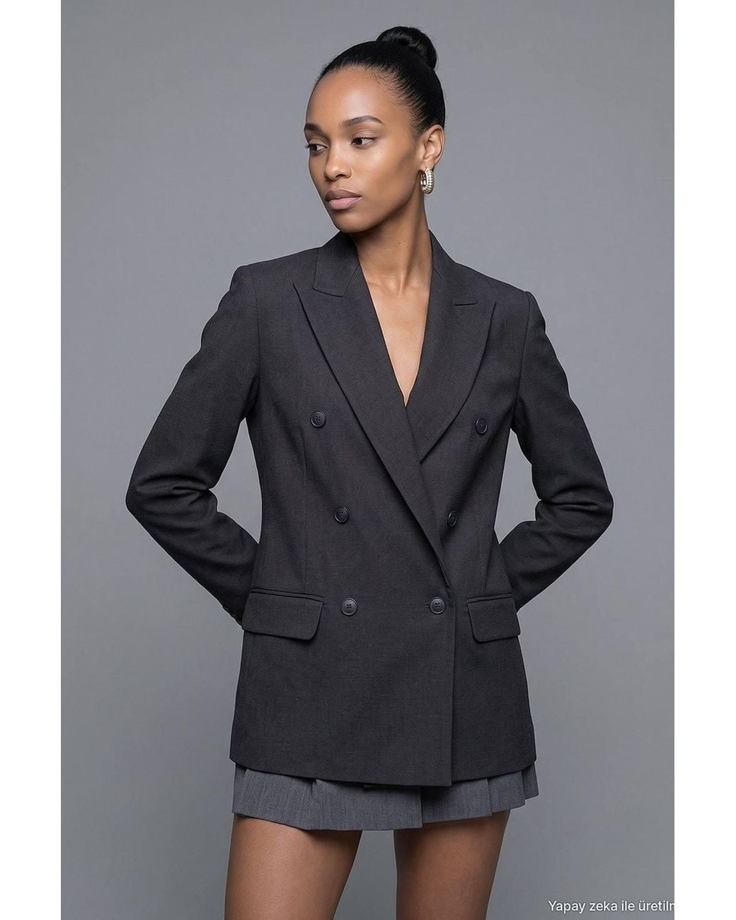 Dilvin Gray Jacket