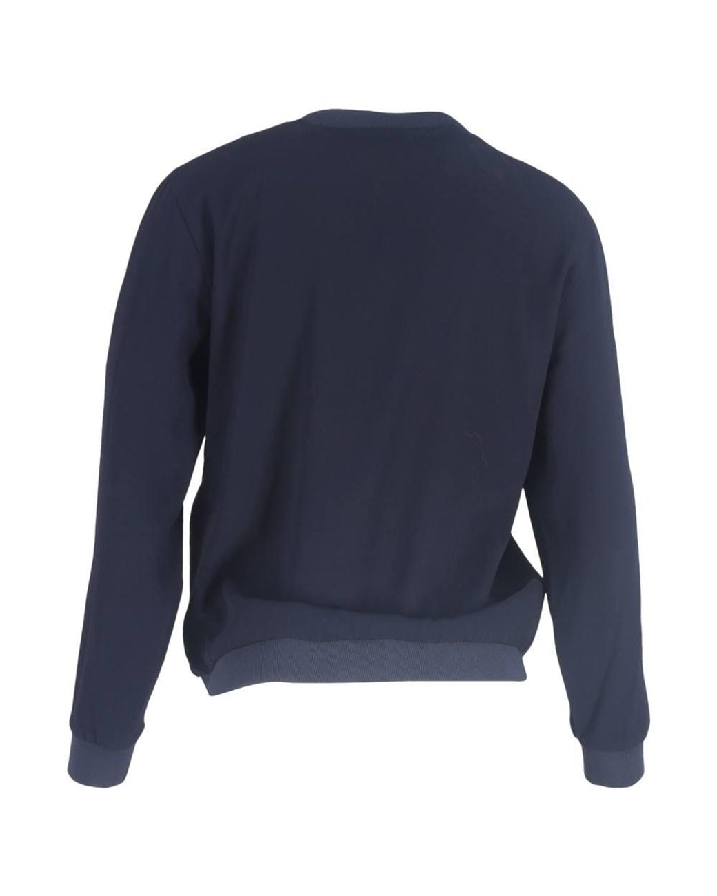 KENZO Blue Preloved Tiger Motif Embroidered Sweatshirt