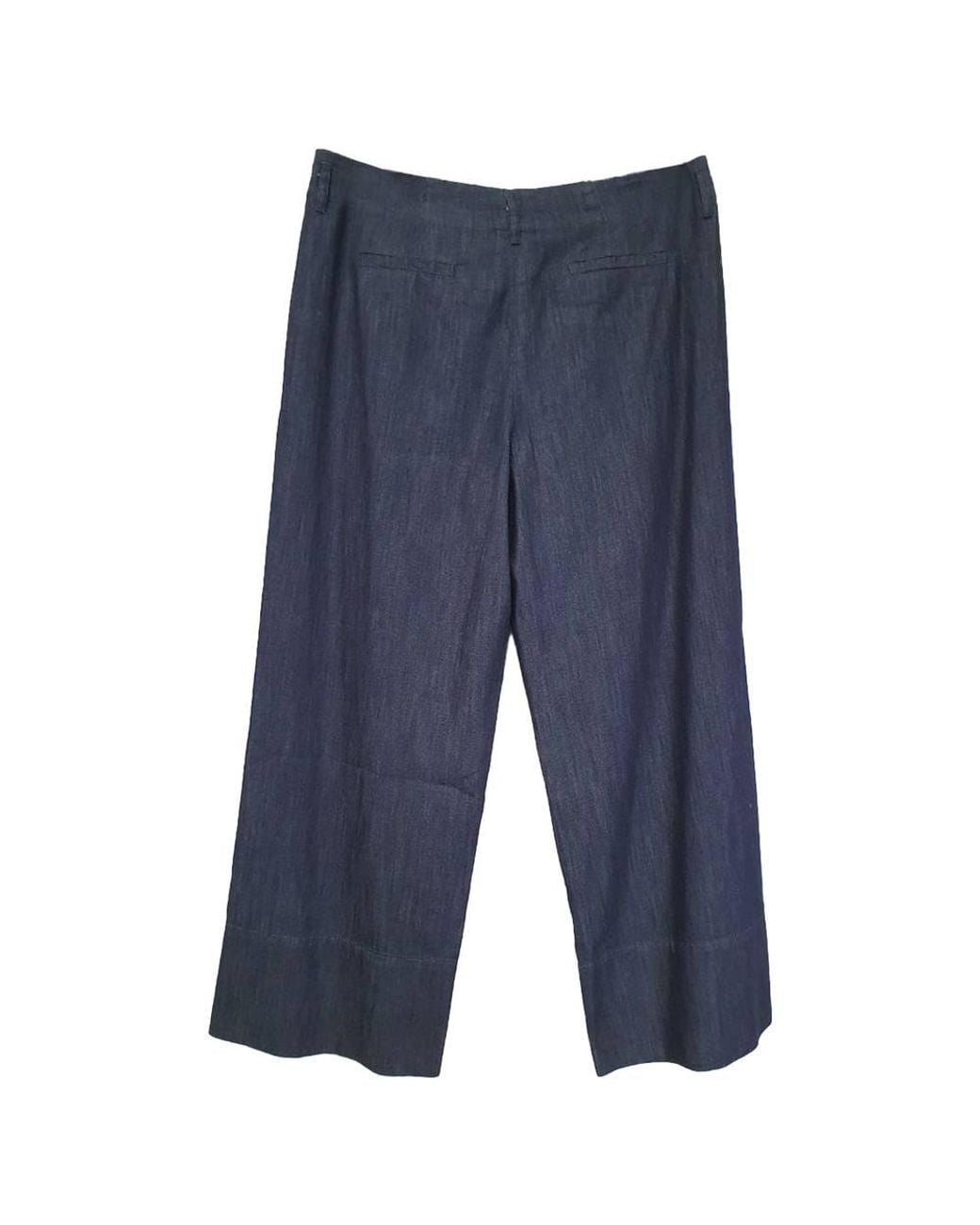 Max Mara Blue Preloved 'S Embellished Trousers