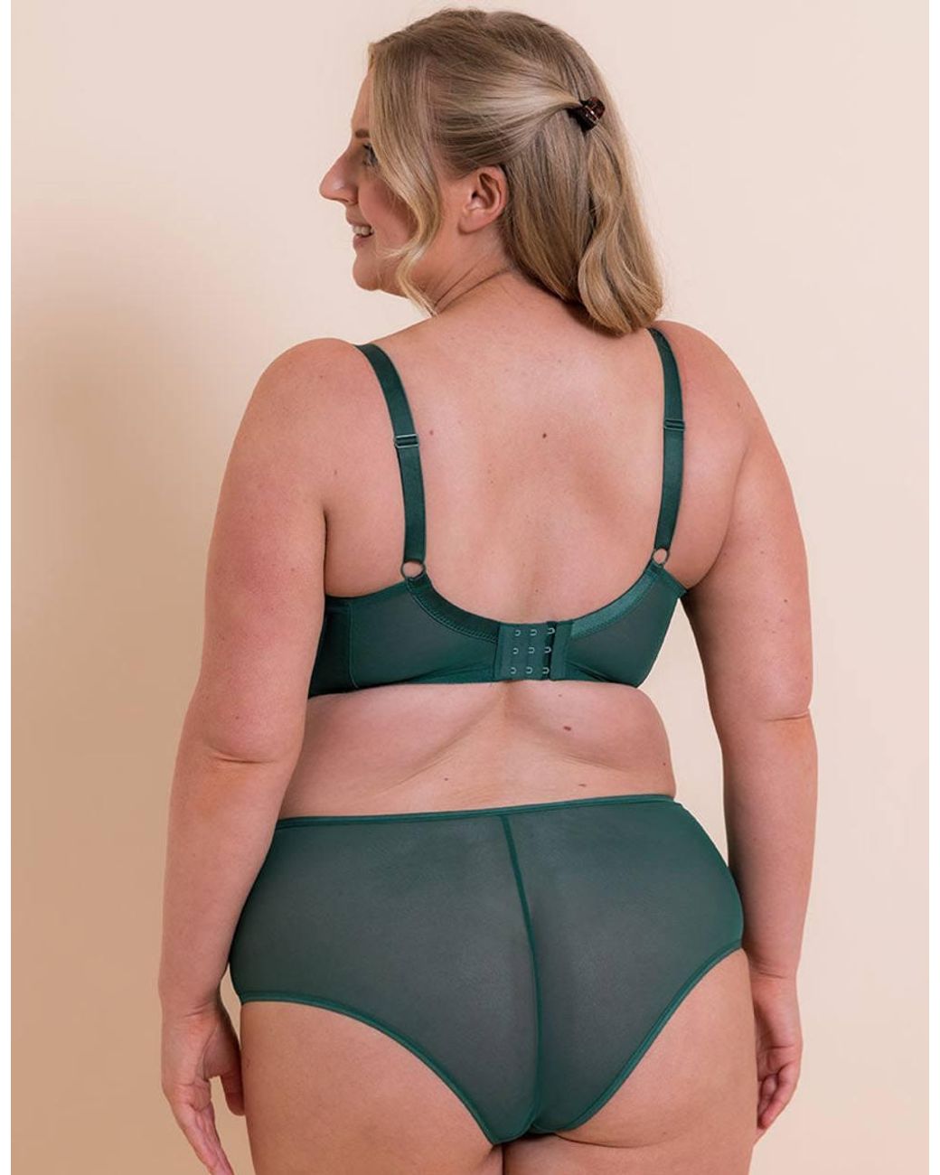 Curvy Kate Green Victory Side Support Balcony Bra Wired Lingerie