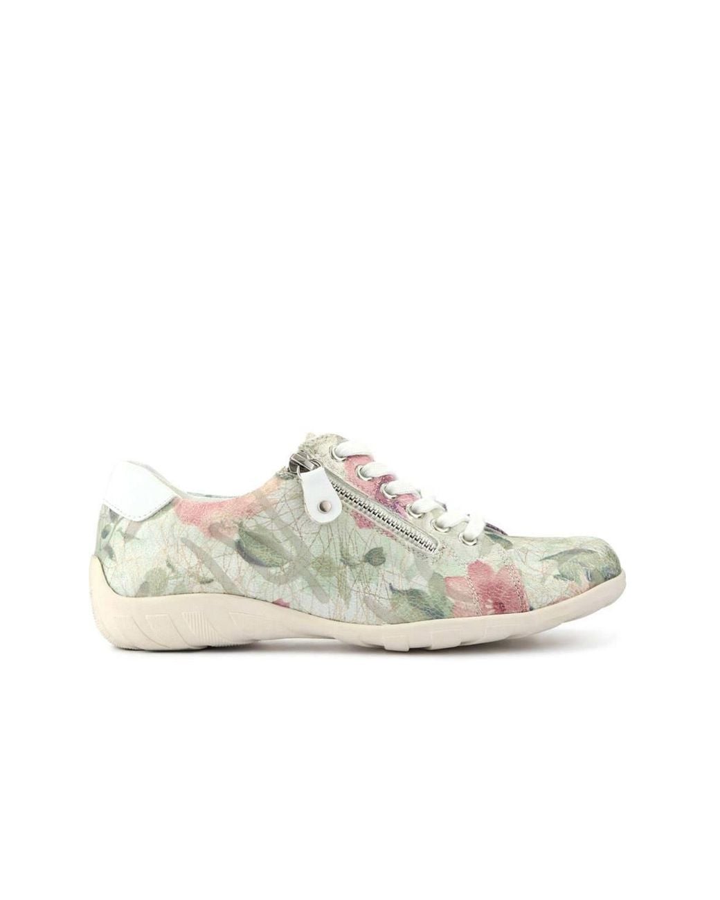 Pavers White Casual Dual-Fasten Trainers