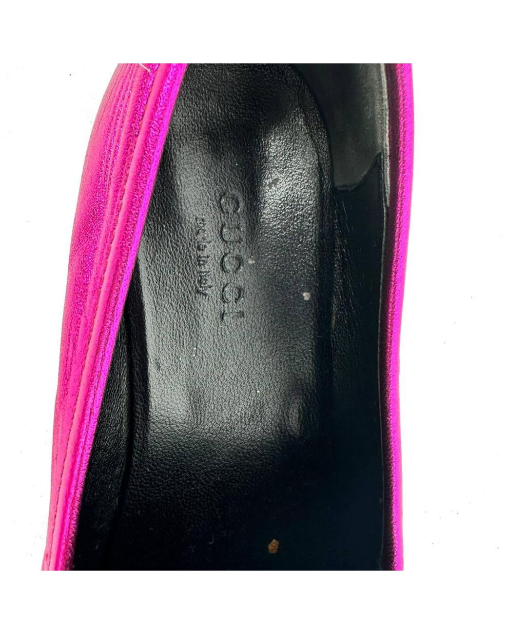Gucci Purple Preloved Jordaan Horsebit Loafers