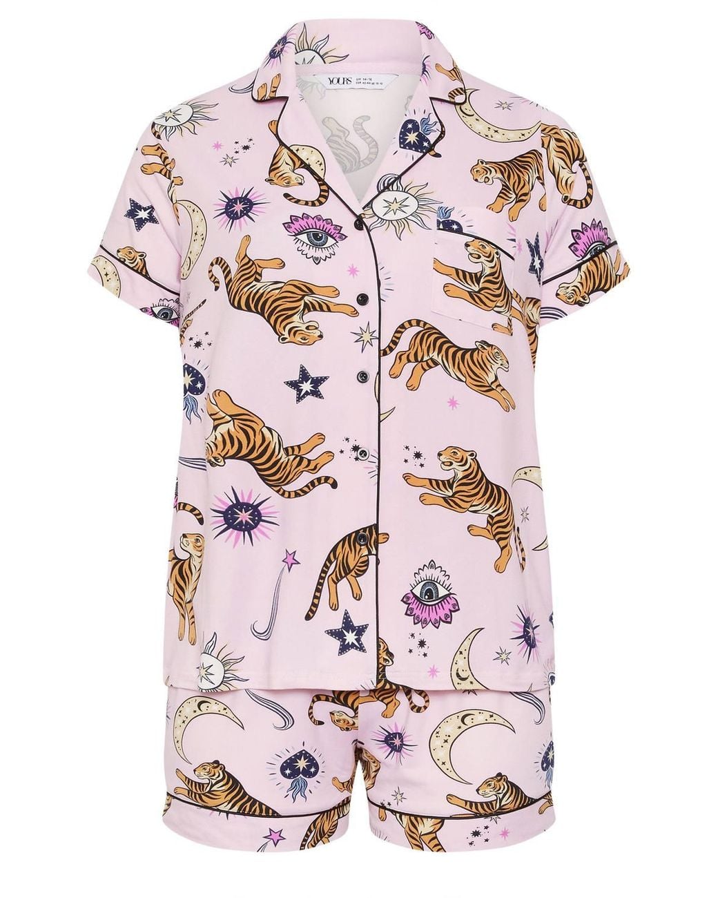 Yours Pink Celestial Short Pyjama Set