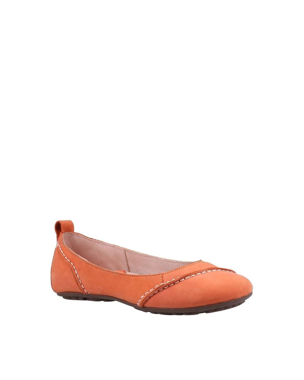 Hush Puppies Orange 'Janessa' Ballerina Flat