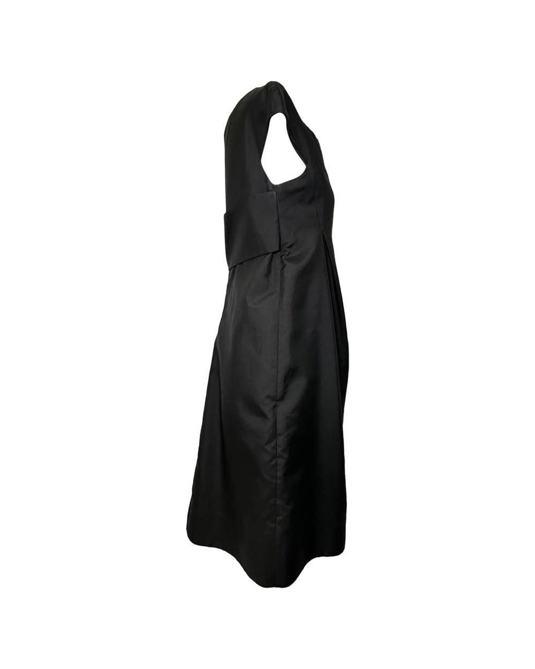 Jil Sander Black Preloved Knee Length Dress