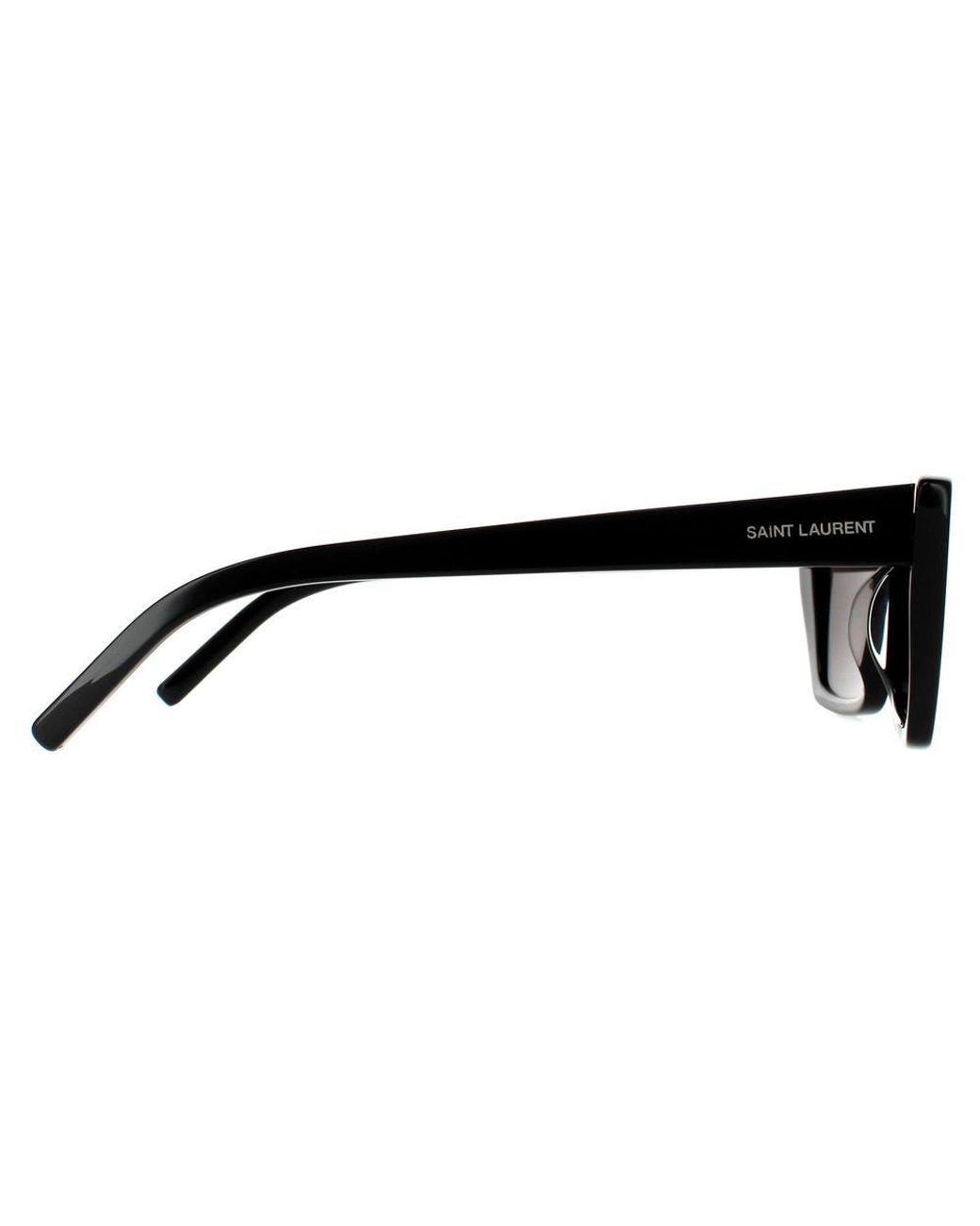 Saint Laurent Brown Cat Eye Sl 276 Mica Sunglasses