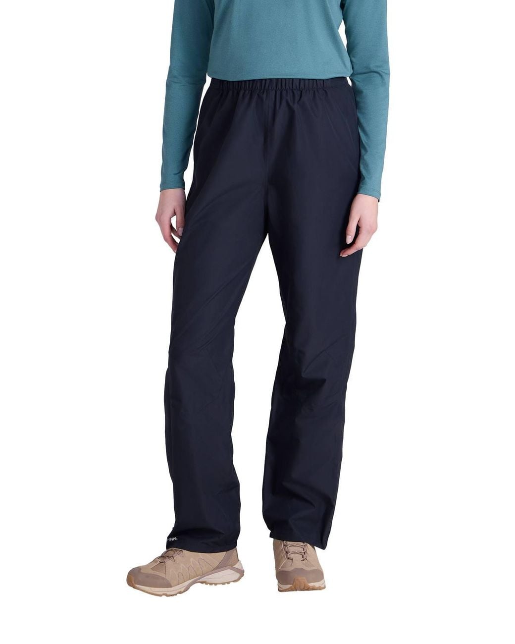Mountain Warehouse Blue 'Thunderhead' 2.5 Layer Waterproof Breathable Hiking Rain Overtrousers