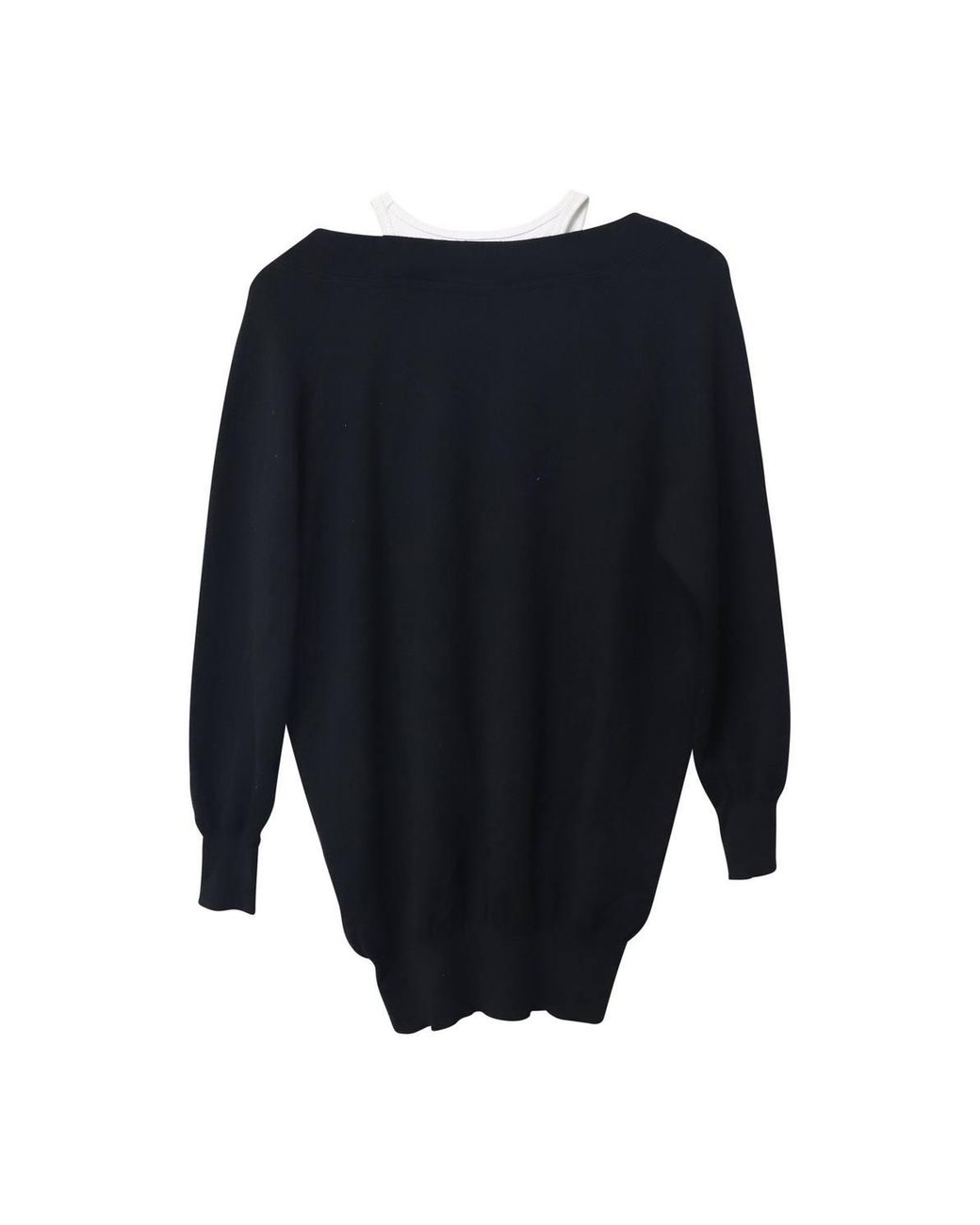 Alexander Wang Blue Preloved Layered Sweater Dress